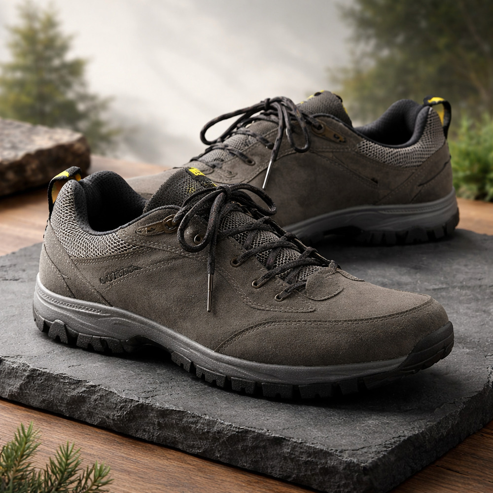 OUTDOOR HIKING/WALKING MENS faux suede/leather size EU44 US10.5-11